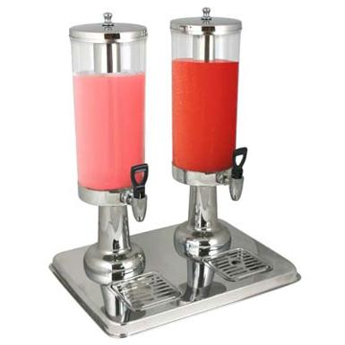 Double juice dispenser เครื่องจ่ายน้ำผลไม้แบบคู่ 2 x 3 ลิตร 1602-056 